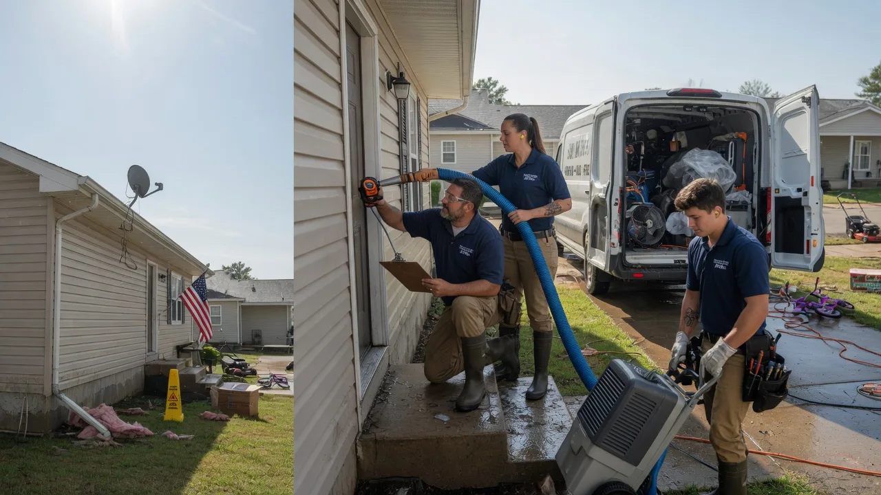 Ceiling Water Damage Restoration in Redlake, MN near me